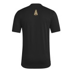 Damen Atlanta United FC 2025 Drittes Hook AEROREADY Shirt - Schwarz Damen Atlanta United FC 2025 Drittes Hook AEROREADY Shirt - Schwarz