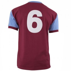 Kinder West Ham United 1958 Retro Bobby Moore Erstes Trikot #6