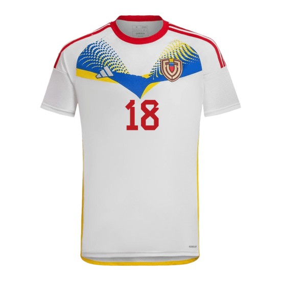 ARANGO #18 Venezuela Auswärtstrikot Copa America 2024 ARANGO #18 Venezuela Auswärtstrikot Copa America 2024