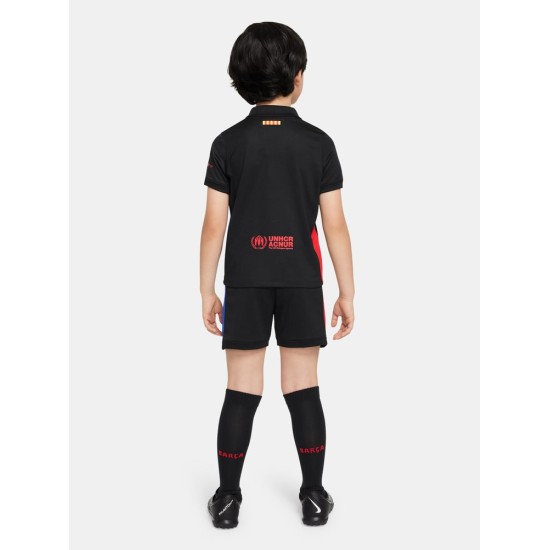 Kinder FC Barcelona 2024/25 Auswärts Kit