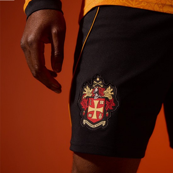 Damen Wolverhampton Wanderers 2026/27 Heimshorts - Schwarz Damen Wolverhampton Wanderers 2026/27 Heimshorts - Schwarz