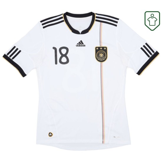 Männer Deutschland 2010/11 Heim Retro Shirt Kroos #18