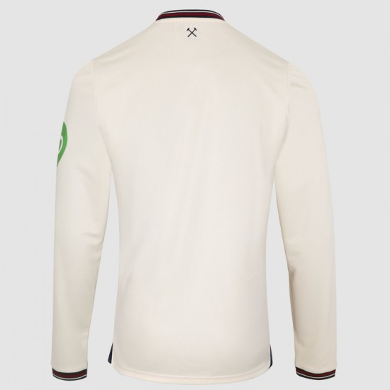 Herren West Ham United 2025/26 Auswärtstrikot langarm Herren West Ham United 2025/26 Auswärtstrikot langarm