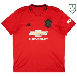 Herren Manchester United 2019/20 Heim Retro Shirt Maguire #5 Herren Manchester United 2019/20 Heim Retro Shirt Maguire #5