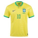 Pelé #10 Brasilien Heimtrikot Weltmeisterschaft 2022 Pelé #10 Brasilien Heimtrikot Weltmeisterschaft 2022