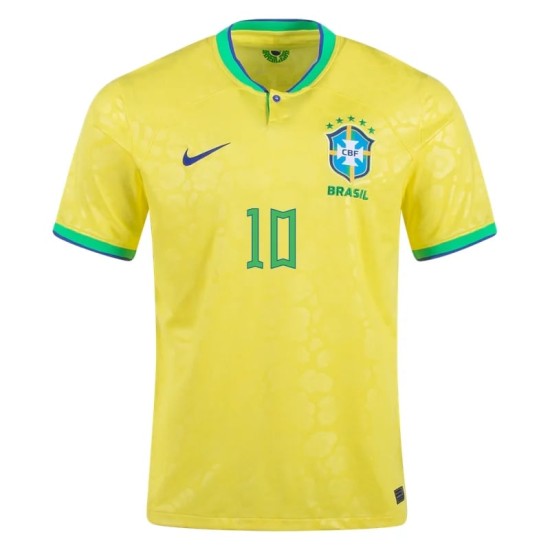 Pelé #10 Brasilien Heimtrikot Weltmeisterschaft 2022 Pelé #10 Brasilien Heimtrikot Weltmeisterschaft 2022