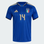 Damen Italien 2026 Heim Authentisches WM-Trikot CHIESA #14