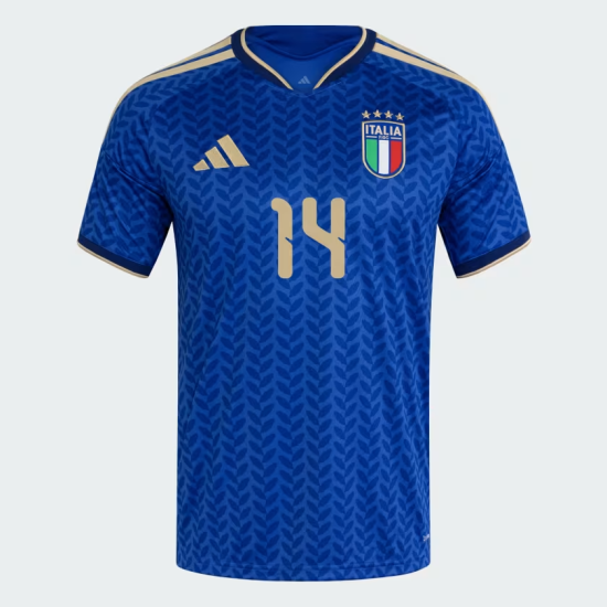 Damen Italien 2026 Heim Authentisches WM-Trikot CHIESA #14