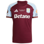 Kinder Aston Villa 2025/26 UEFA Europa League Sieger-Trikot