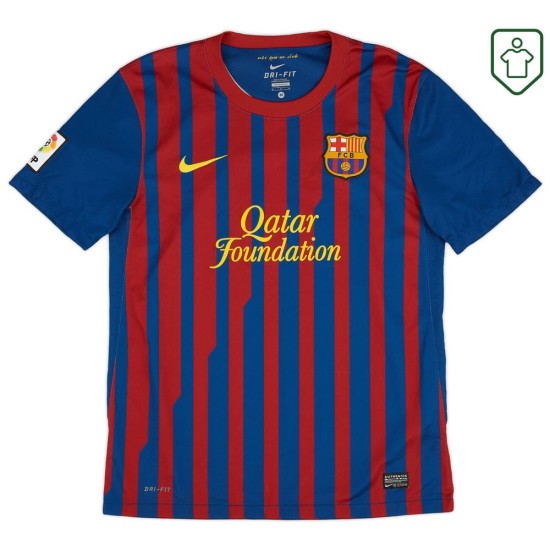 Herren FC Barcelona Heim-Retro-Trikot 2011/12 Messi #10