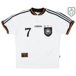 Männer Deutschland 1996/98 Heim Retro Shirt Möller #7