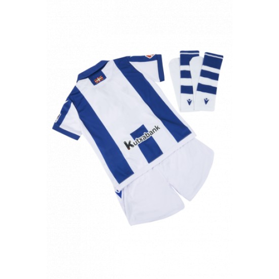 Kinder Real Sociedad 2024/25 Heim Kit