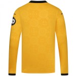Kinderlangarmtrikot Wolverhampton Wanderers 2025/26 Heim