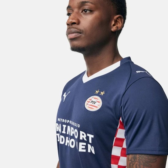 Herren PSV 2025/26 Auswärtstrikot Champion #27