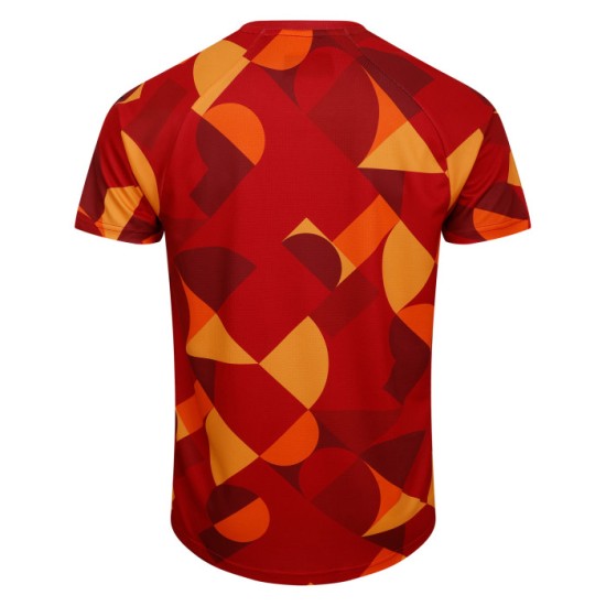 Herren Watford 2024/25 Drittel Pre-Match-Shirt