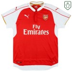 Herren Arsenal 2015/16 Heim Retro Shirt Arteta #8 Herren Arsenal 2015/16 Heim Retro Shirt Arteta #8