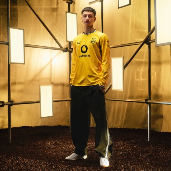 Kinder BVB Borussia Dortmund 2026/27 Heim Langarmtrikot