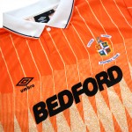 Herren Luton Town 1989/90 Auswärts Retro Trikot