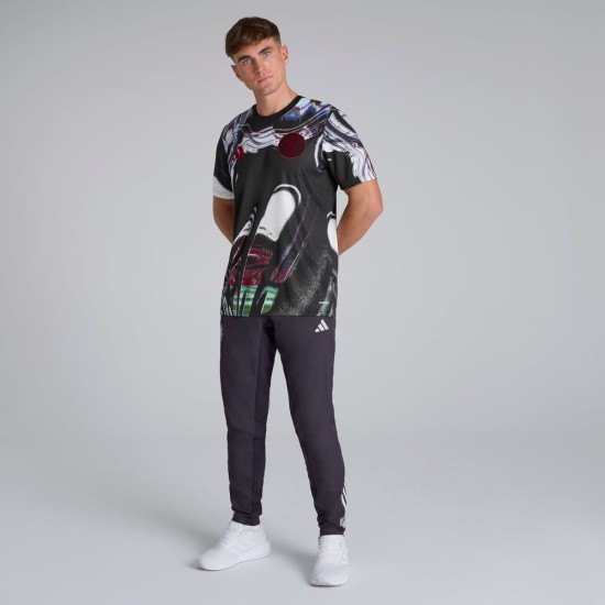 Herren Manchester United 2025/26 Drittes Pre-Match Trikot – Schwarz