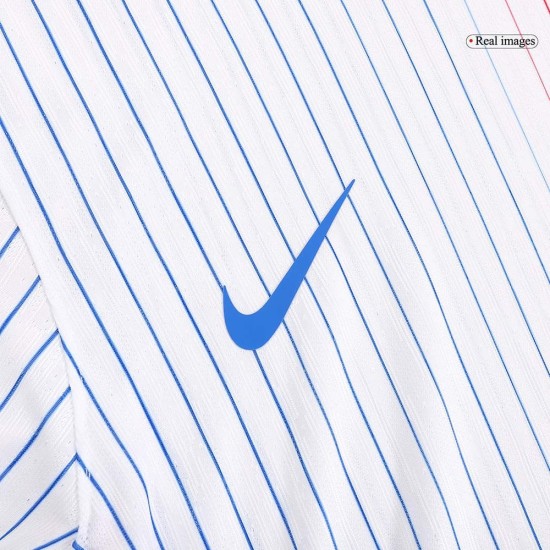 Frankreich Spielerversion Auswärtstrikot EURO 2024