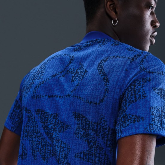 Herren Frankreich 2025 Drittes Aufwärmtrikot