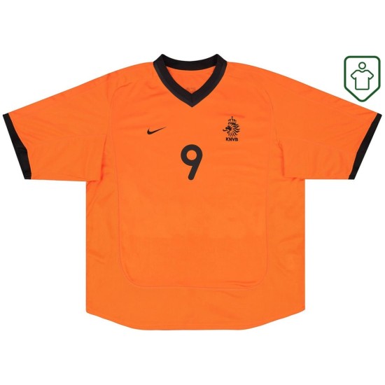 Männer Niederlande 2000/02 Heim Retro Shirt V. Nistelrooy #9 Männer Niederlande 2000/02 Heim Retro Shirt V. Nistelrooy #9