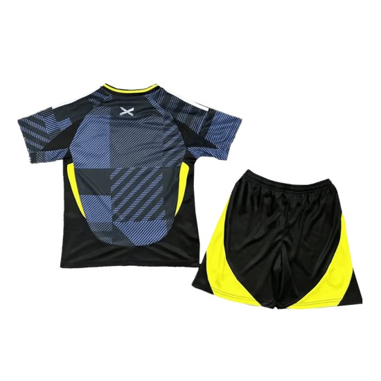 Kinder Schottland Heimtrikot+Kurze Hosen EURO 2024 Kinder Schottland Heimtrikot+Kurze Hosen EURO 2024