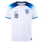 Mason Mount #19 England Heimtrikot Weltmeisterschaft 2022