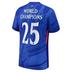 Herren Chelsea 2025/26 Heimtrikot Weltmeister Nr. 25 Herren Chelsea 2025/26 Heimtrikot Weltmeister Nr. 25