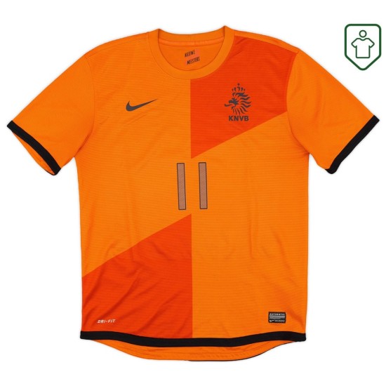 Männer Niederlande 2012/13 Heim Retro Shirt Robben #11 Männer Niederlande 2012/13 Heim Retro Shirt Robben #11