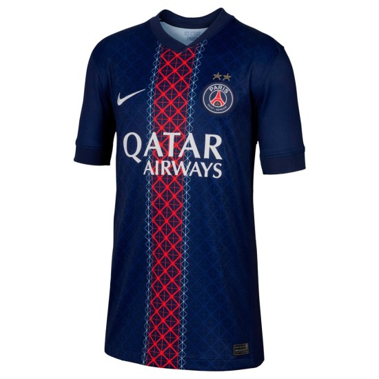 Kinder PSG Heimtrikot 2025/26 - Aufdruck Europapokalsieger 2026