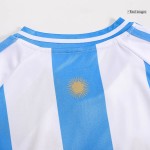 Kinder Argentinien Heimtrikot+Kurze Hosen Copa America 2024