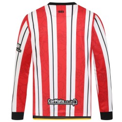 Herren Sheffield United 2024/25 Heim Langarmtrikot Herren Sheffield United 2024/25 Heim Langarmtrikot
