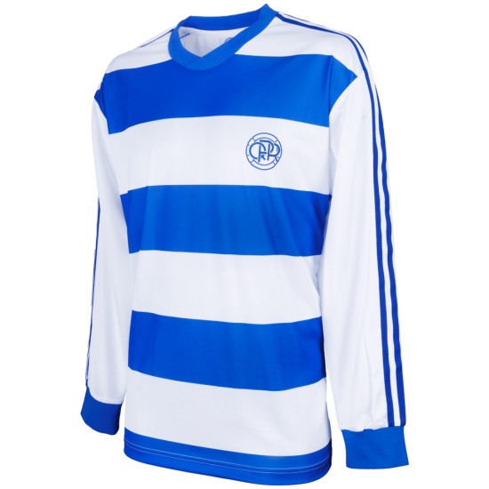 Herren Queens Park Rangers 1977/78 Heim Retro Langarmtrikot