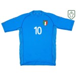 Männer Italien 2002 Heim Retro Shirt Totti #10 Männer Italien 2002 Heim Retro Shirt Totti #10