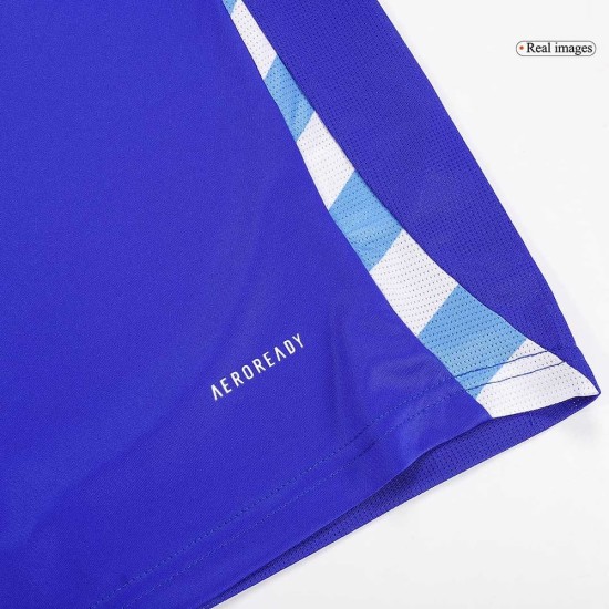 Kinder Argentinien Auswärtstrikot+Kurze Hosen Copa America 2024