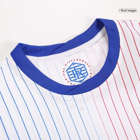 Frankreich Spielerversion Auswärtstrikot EURO 2024