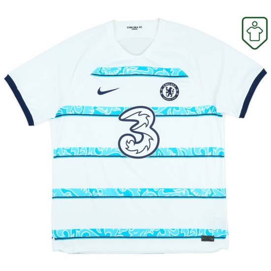Herren Chelsea Auswärts Retro Shirt Kante #7