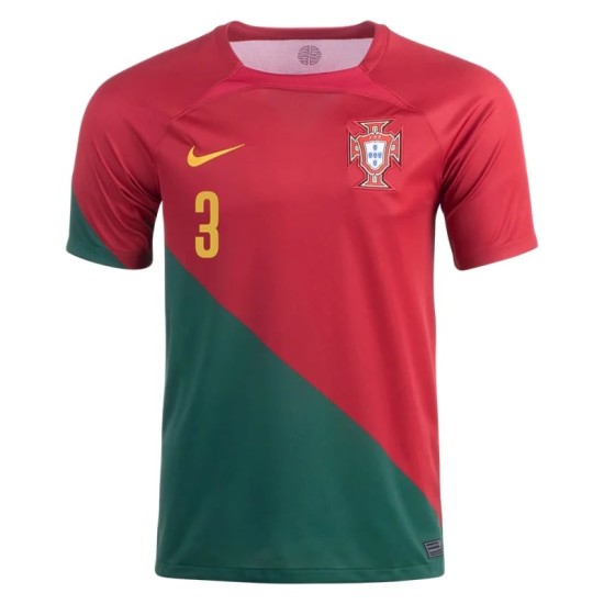 Pepe #3 Portugal Heimtrikot Weltmeisterschaft 2022