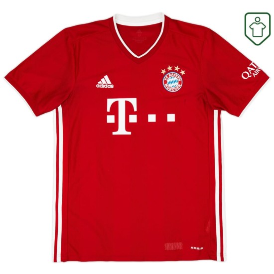 Herren Bayern München 2020/21 Heim-Retro-Trikot Kimmich #6 Herren Bayern München 2020/21 Heim-Retro-Trikot Kimmich #6