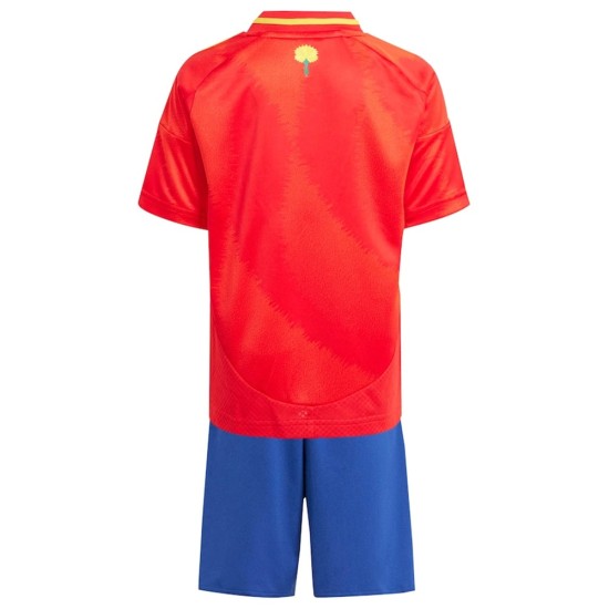 Kinder Spanien Heimtrikot+Kurze Hosen EURO 2024