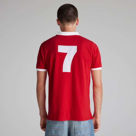 Damen Manchester United 1973 Retro Trikot