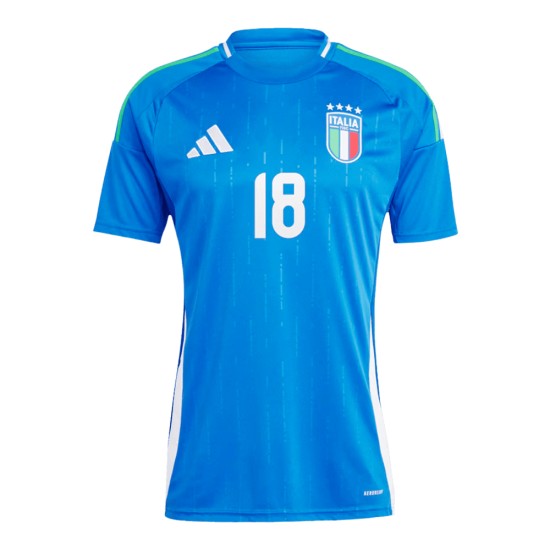Nicolo Barella #18 Italien Heimtrikot EURO 2024 Nicolo Barella #18 Italien Heimtrikot EURO 2024