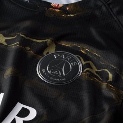 Kinder PSG 2025/26 Jordan Night Edition Langarm-Trikot