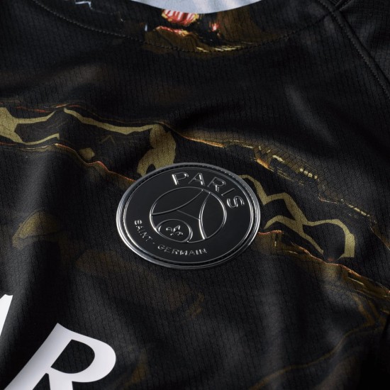 Herren PSG 2025/26 Jordan Night Edition Langarm-Trikot