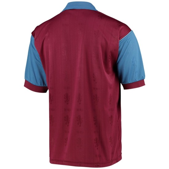 Damen Aston Villa 1996 Heim Retro Trikot