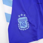 Kinder Argentinien Auswärtstrikot+Kurze Hosen Copa America 2024