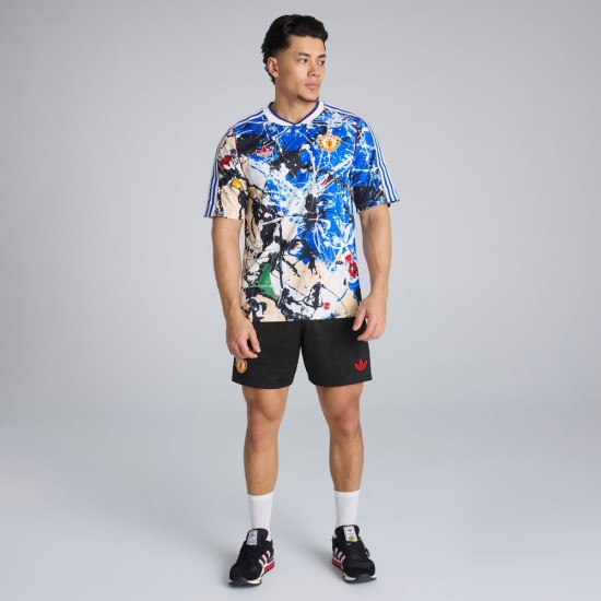 Herren Manchester United 2025/26 Stone Roses Shorts