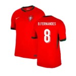 Herren B.FERNANDES Portugal 2024/25 Heimtrikot Herren B.FERNANDES Portugal 2024/25 Heimtrikot
