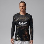 Herren PSG 2025/26 Jordan Night Edition Langarm-Trikot